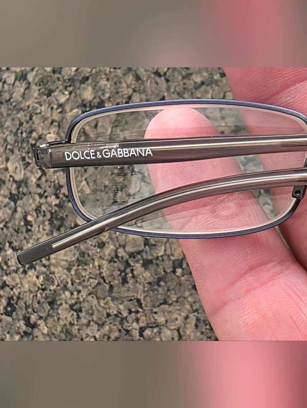 Dolce & Gabbana DG 620 E12 135 DG Eyeglasses Frames Only Unisex Made in Italy Ma